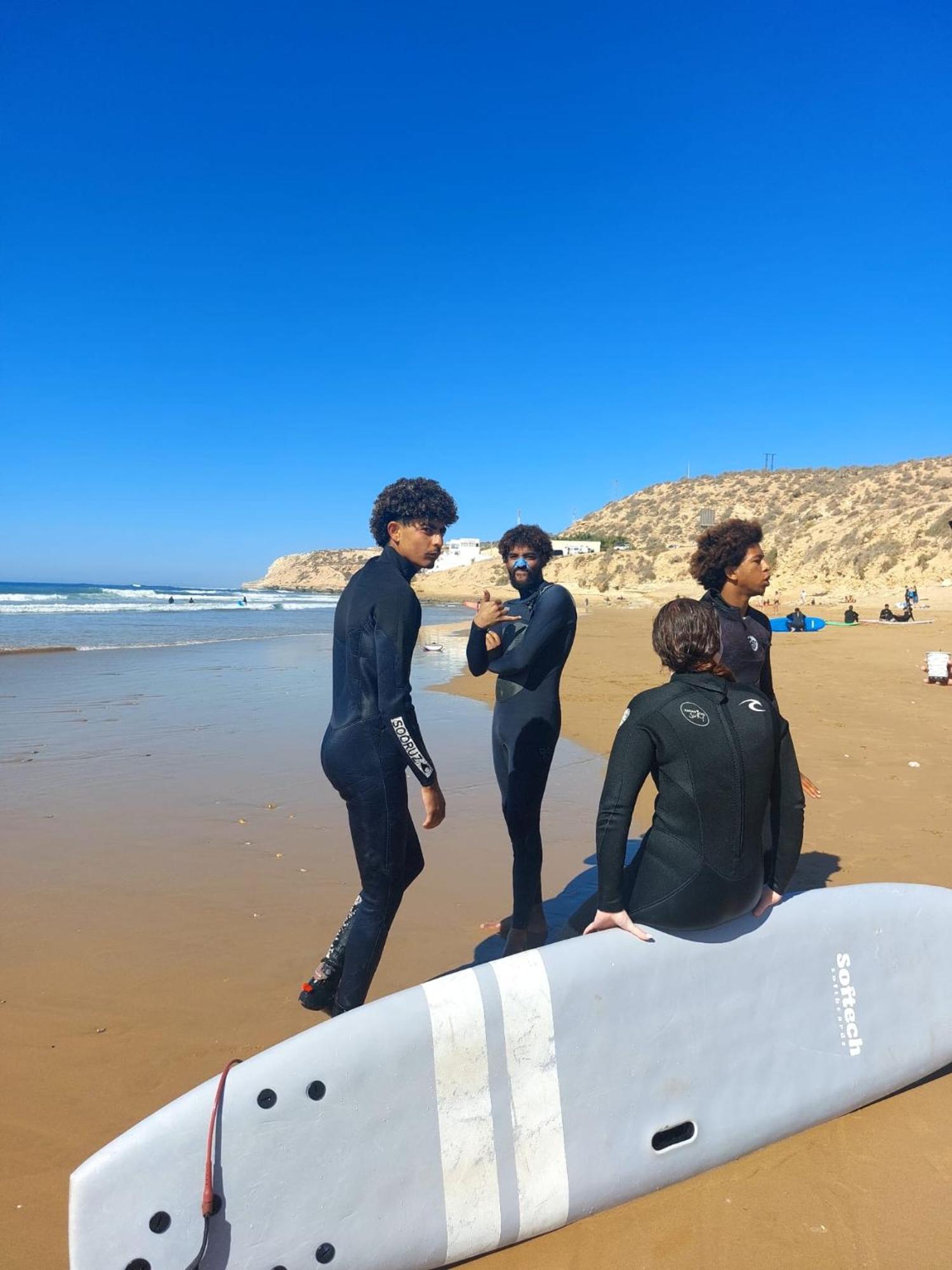 بيت شباب Bright Wave Surfhouse Tamraght المظهر الخارجي الصورة